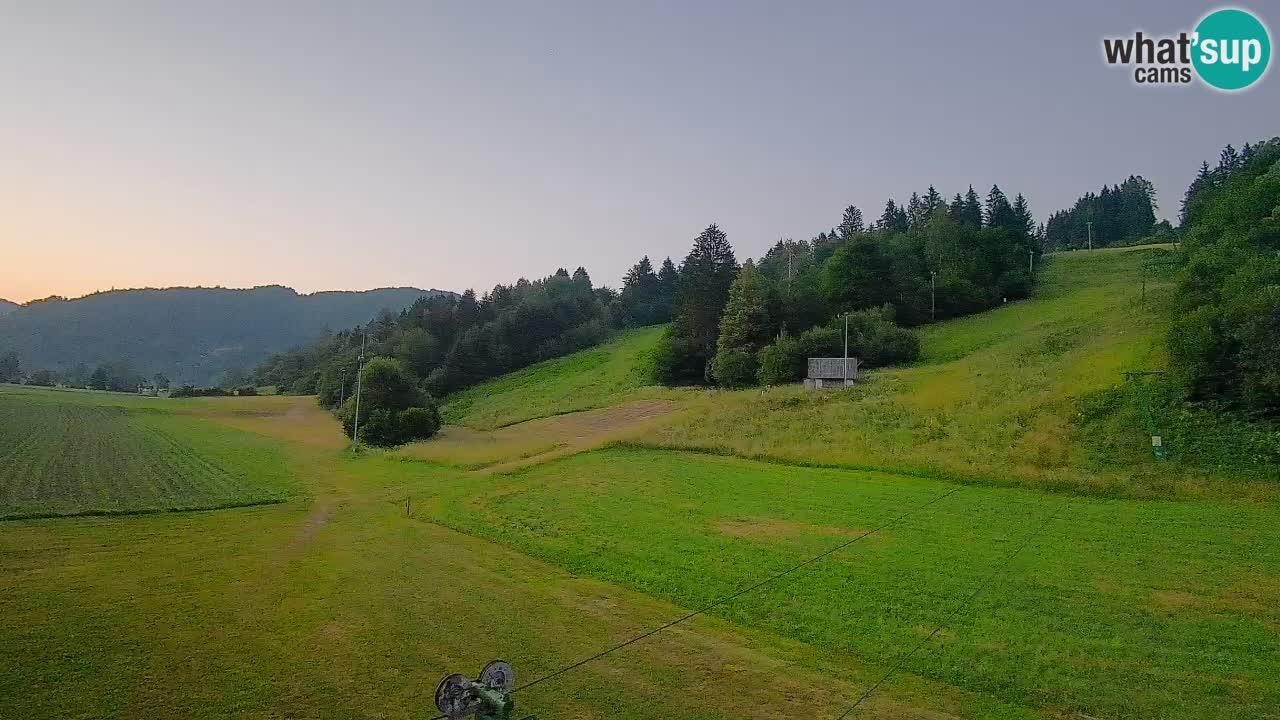 Webcam Smučišče Senožeta – Stazione sciistica a Srednja Vas vicino Bohinj