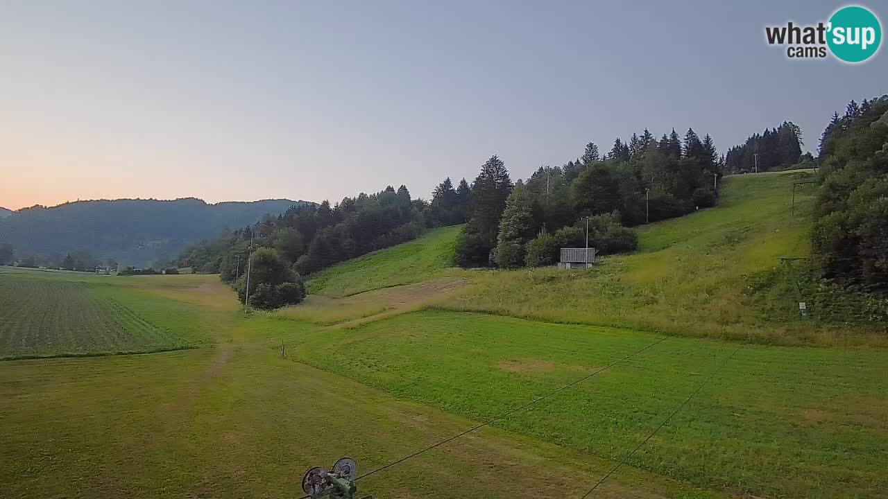 Webcam Smučišče Senožeta – Stazione sciistica a Srednja Vas vicino Bohinj