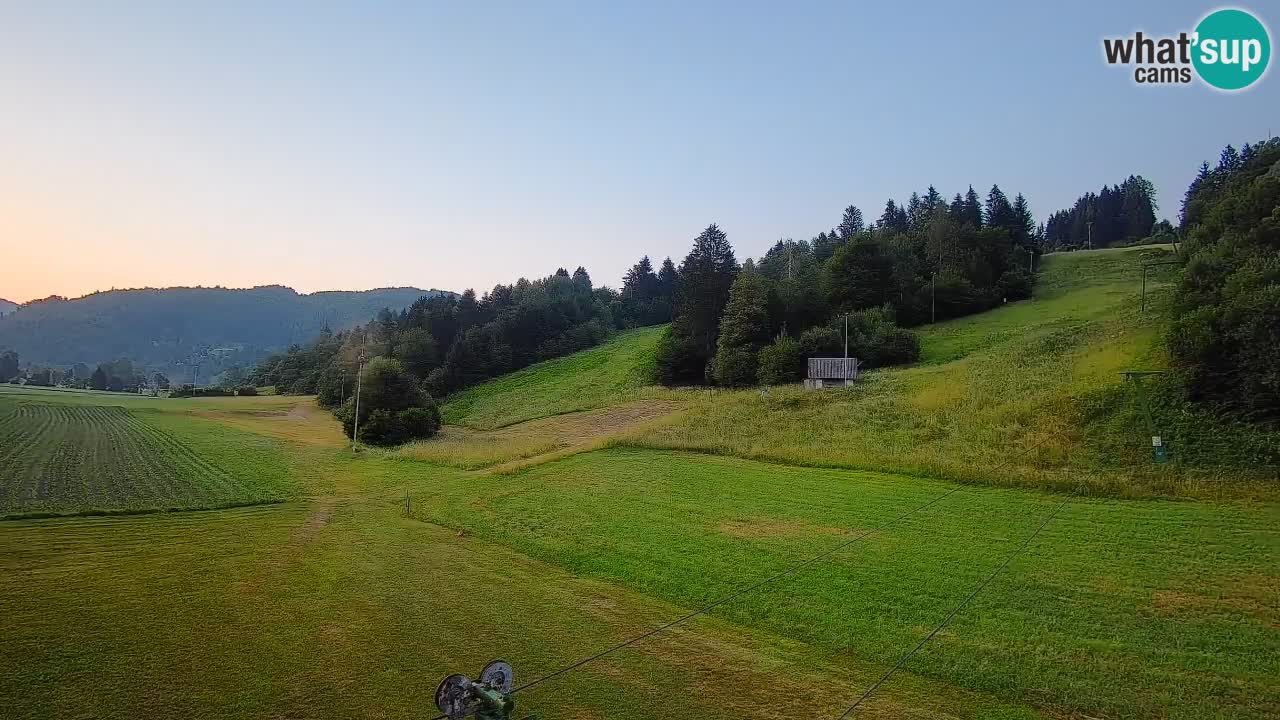 Webcam Smučišče Senožeta – Stazione sciistica a Srednja Vas vicino Bohinj