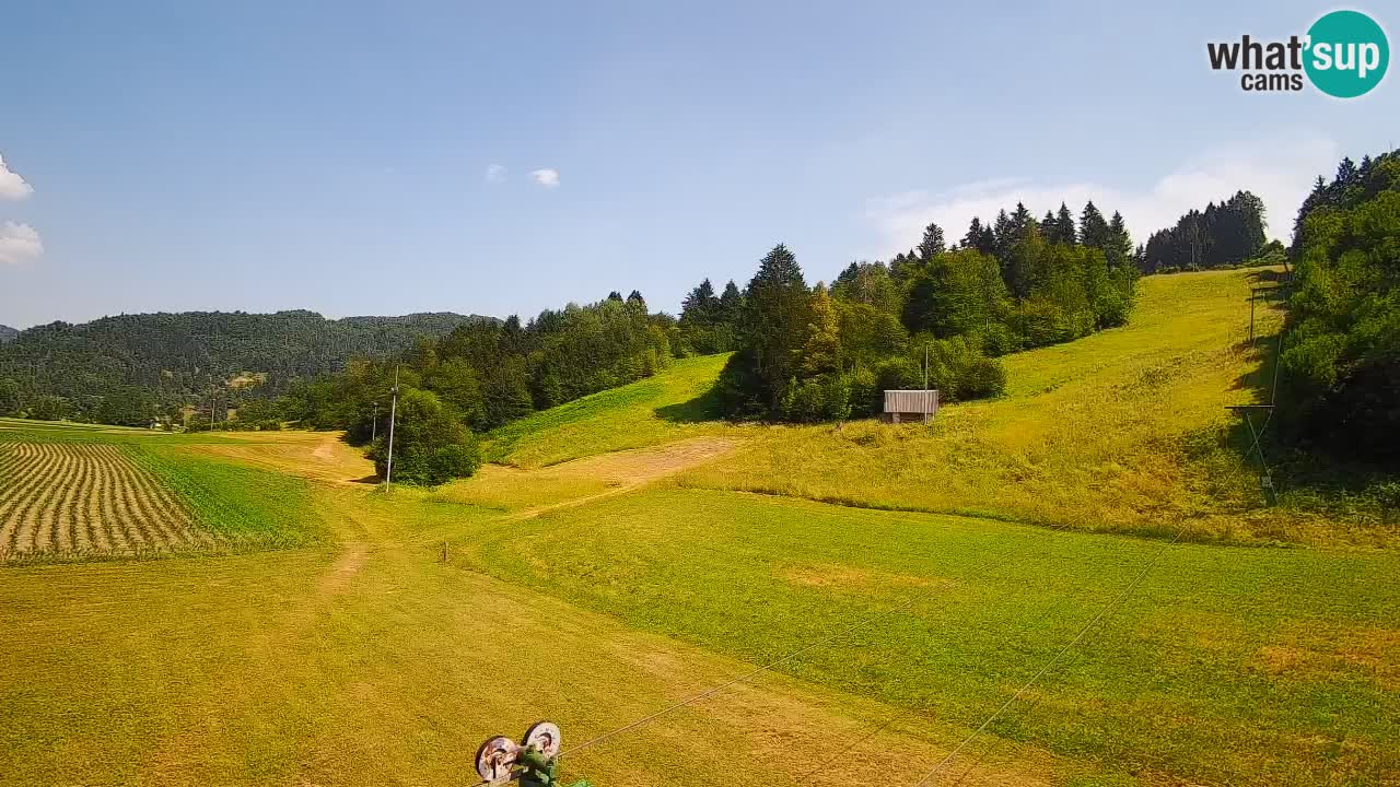 Webcam Smučišče Senožeta – Ski Resort Live View near Bohinj