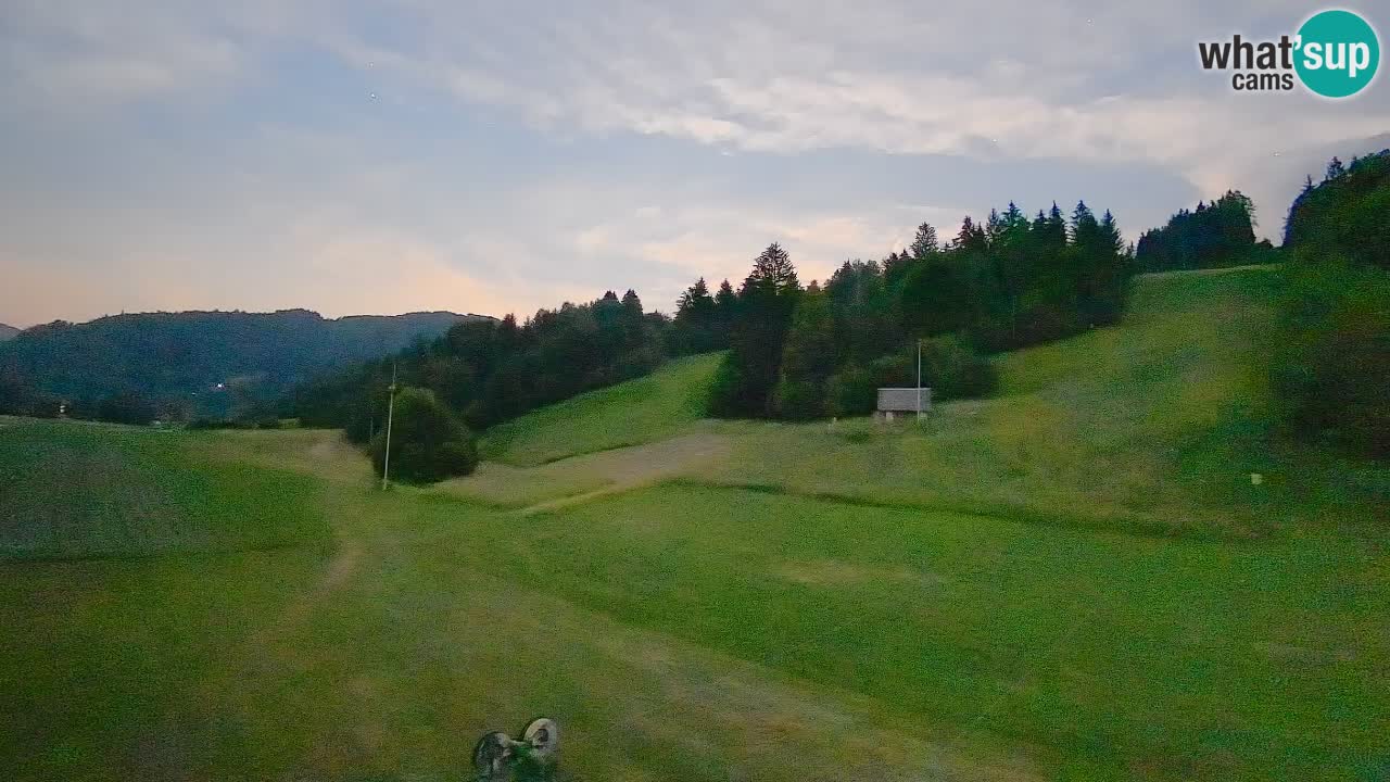 Webcam Smučišče Senožeta – Stazione sciistica a Srednja Vas vicino Bohinj