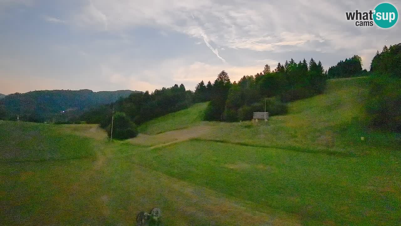 Webcam Smučišče Senožeta – Stazione sciistica a Srednja Vas vicino Bohinj