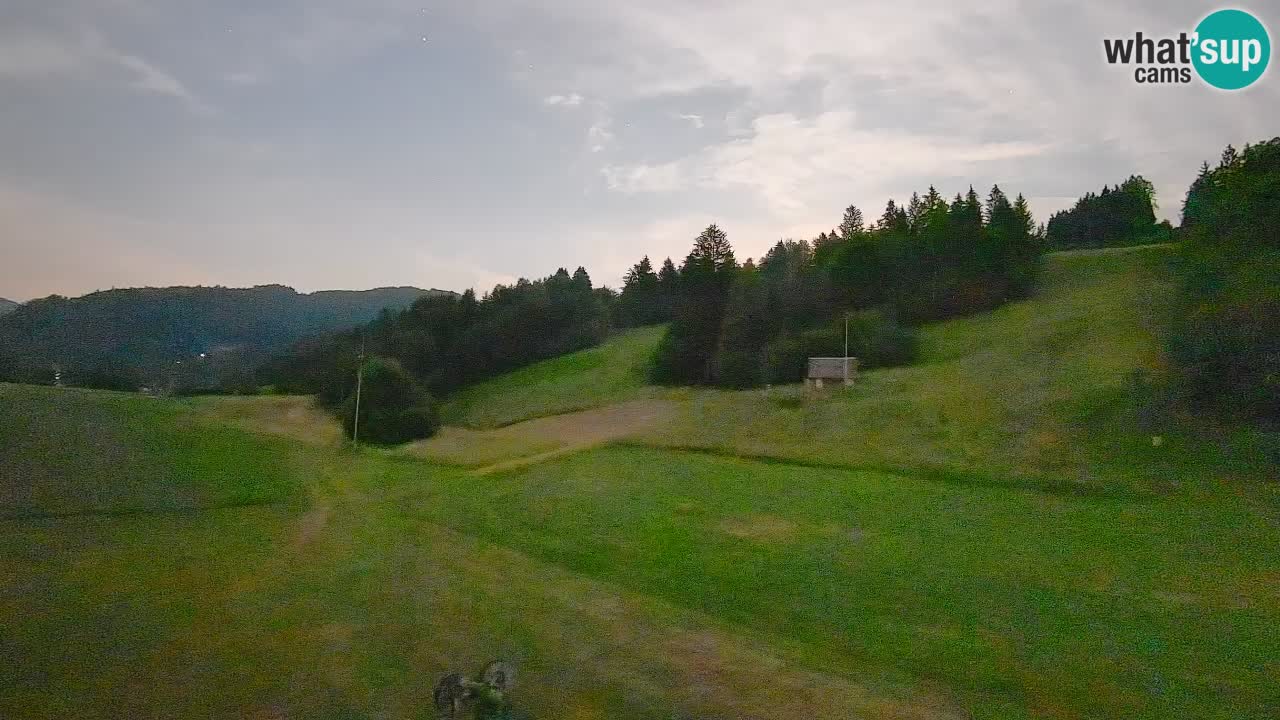 Webcam Smučišče Senožeta – Ski Resort Live View near Bohinj