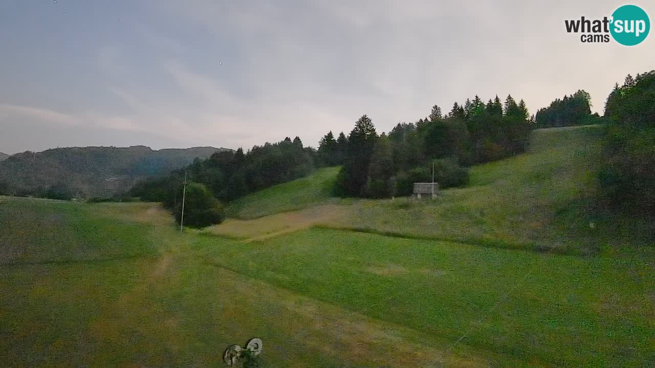 Webcam Smučišče Senožeta – Stazione sciistica a Srednja Vas vicino Bohinj