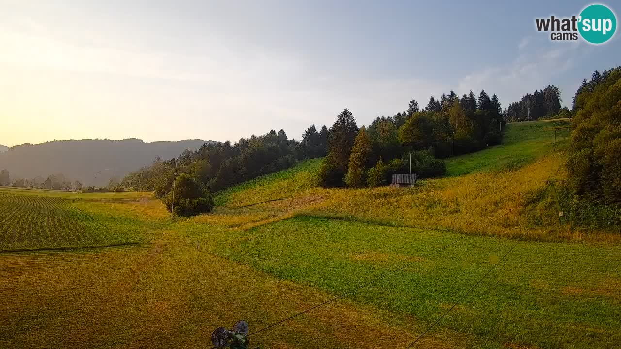 Webcam Smučišče Senožeta – Ski Resort Live View near Bohinj