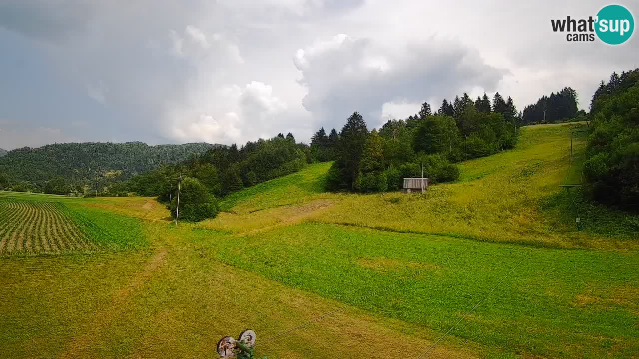 Web kamera Smučišče Senožeta – Skijalište u Srednjoj Vasi kod Bohinja