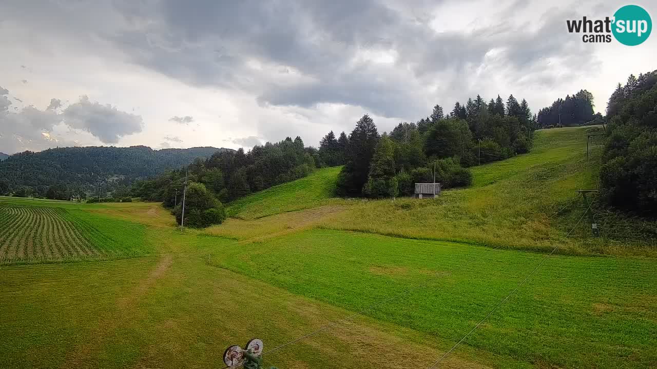 Webcam Smučišče Senožeta – Ski Resort Live View near Bohinj