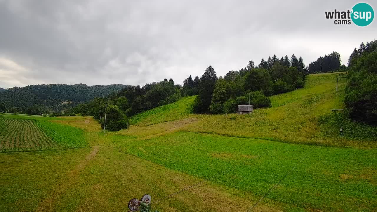 Webcam Smučišče Senožeta – Stazione sciistica a Srednja Vas vicino Bohinj