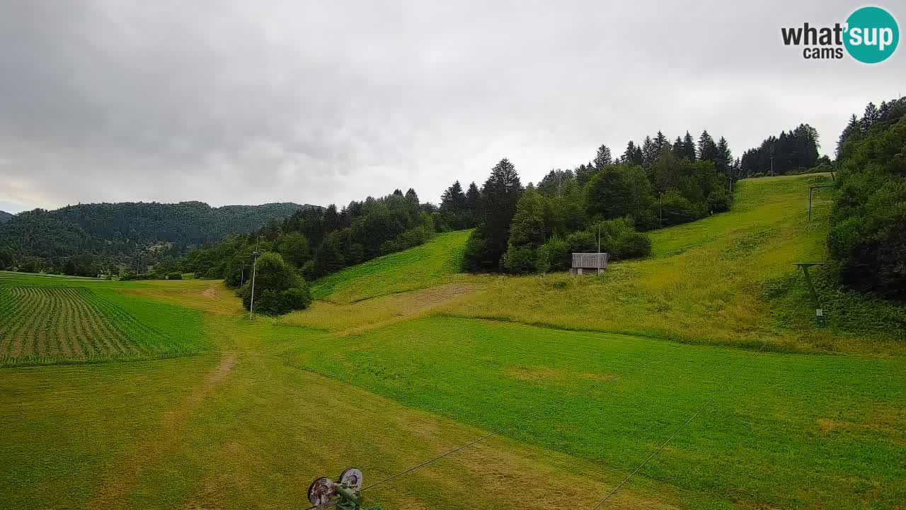 Webcam Smučišče Senožeta – Ski Resort Live View near Bohinj