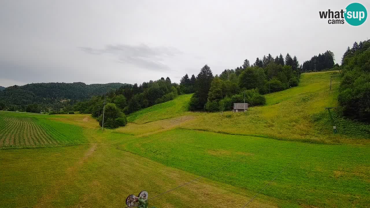 Webcam Smučišče Senožeta – Stazione sciistica a Srednja Vas vicino Bohinj