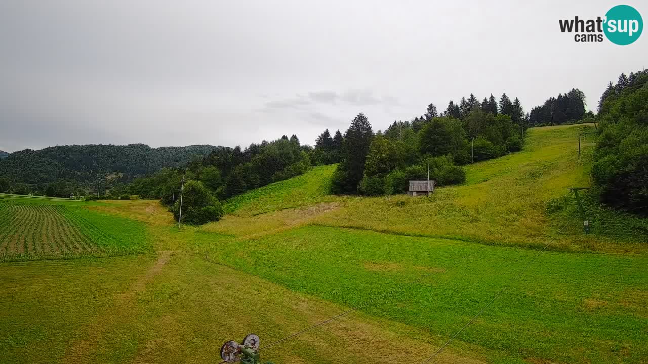 Webcam Smučišče Senožeta – Stazione sciistica a Srednja Vas vicino Bohinj