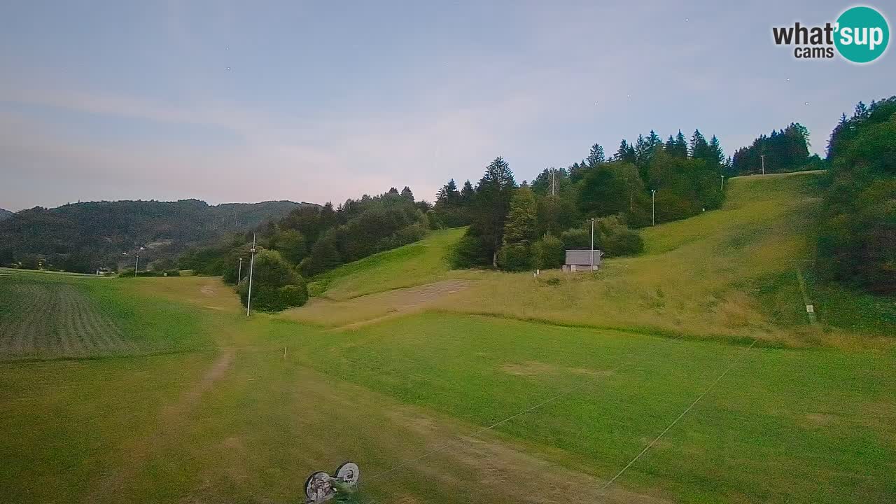 Webcam Smučišče Senožeta – Ski Resort Live View near Bohinj