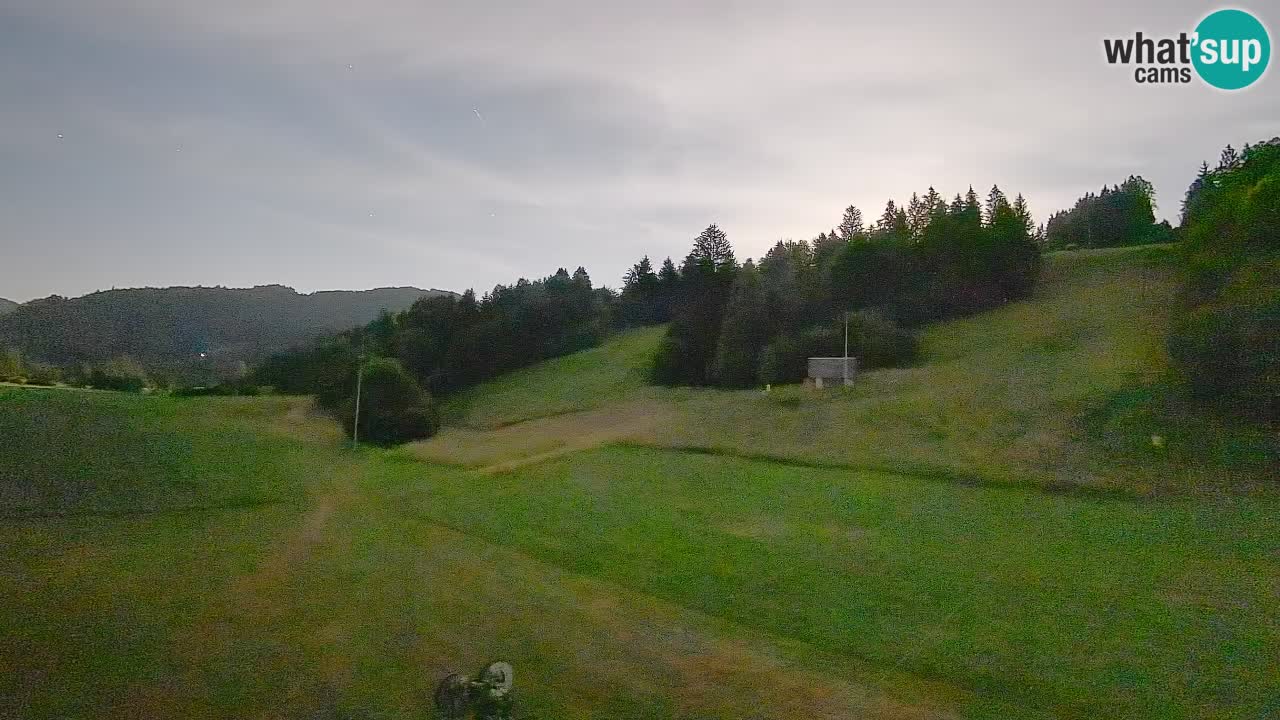 Webcam Smučišče Senožeta – Ski Resort Live View near Bohinj