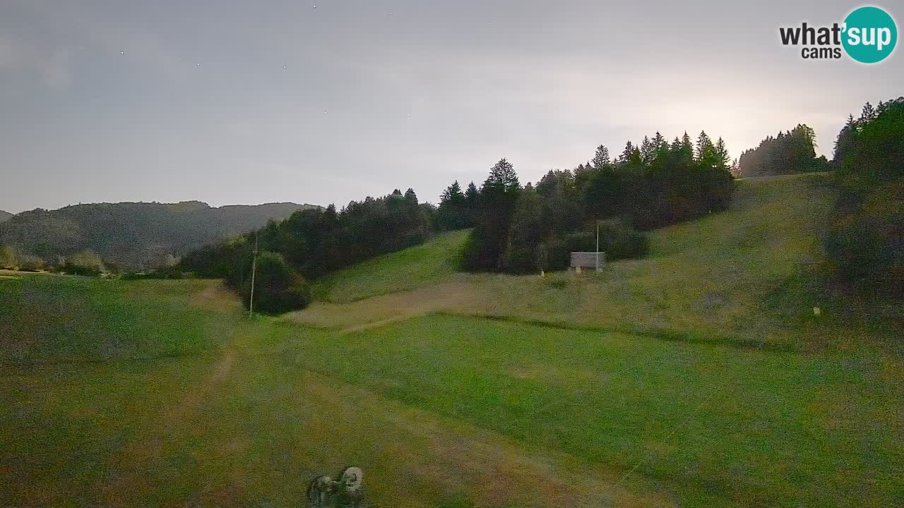 Webcam Smučišče Senožeta – Ski Resort Live View near Bohinj