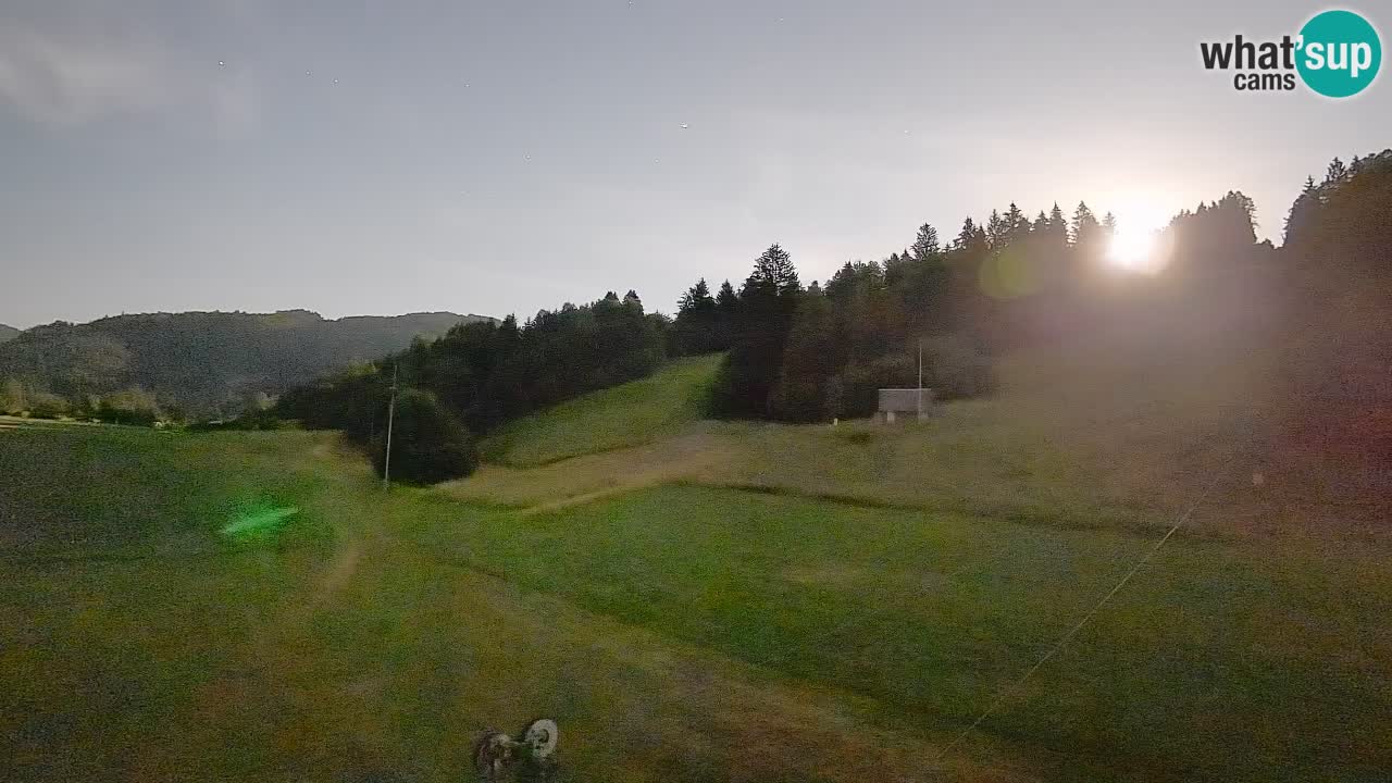 Webcam Smučišče Senožeta – Ski Resort Live View near Bohinj