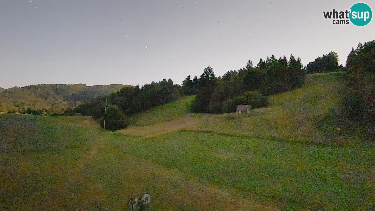Webcam Smučišče Senožeta – Ski Resort Live View near Bohinj