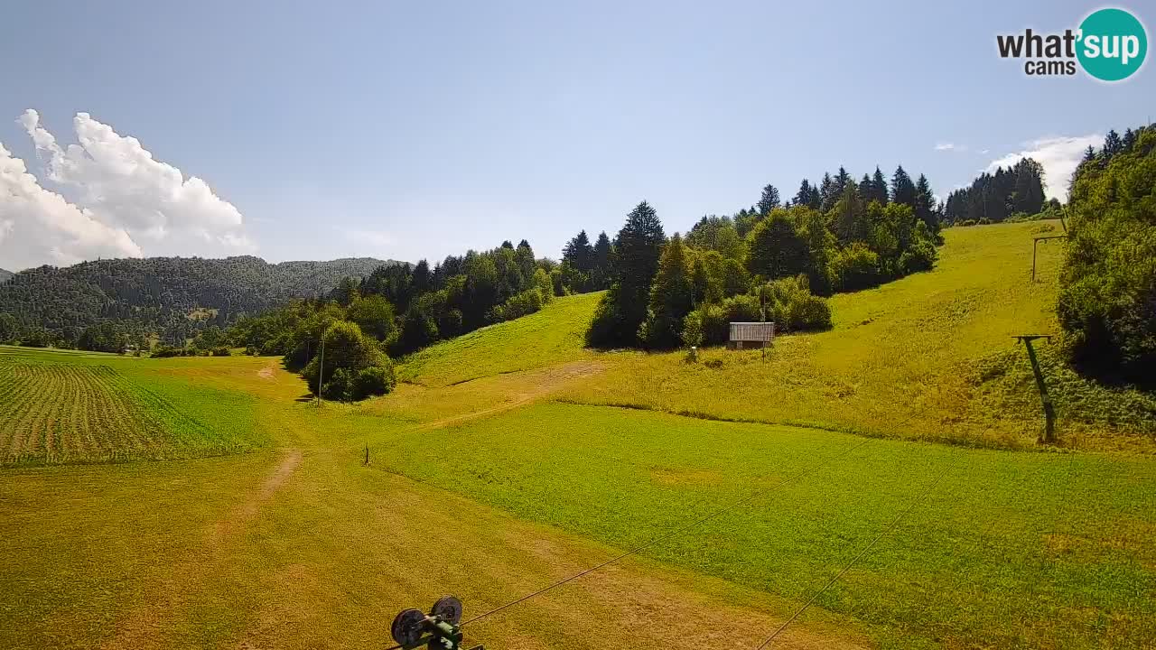 Webcam Smučišče Senožeta – Ski Resort Live View near Bohinj
