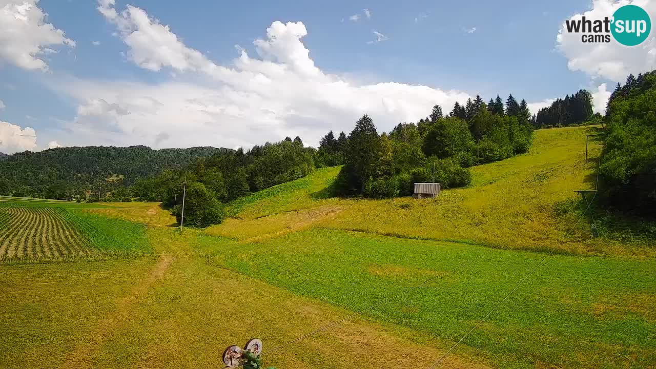Webcam Smučišče Senožeta – Ski Resort Live View near Bohinj