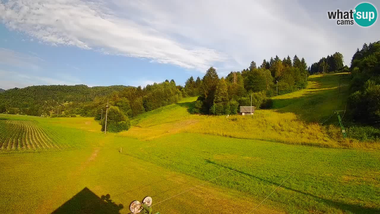 Webcam Smučišče Senožeta – Stazione sciistica a Srednja Vas vicino Bohinj