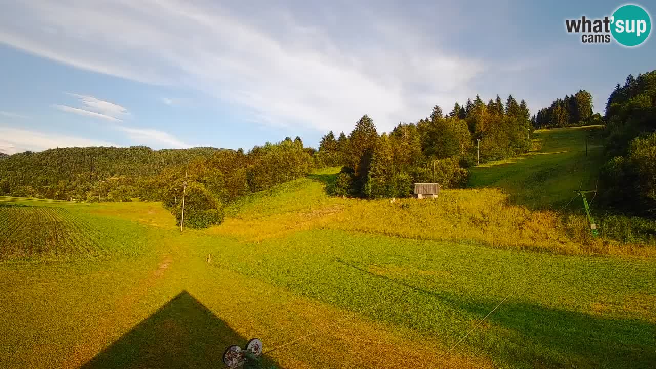 Webcam Smučišče Senožeta – Ski Resort Live View near Bohinj