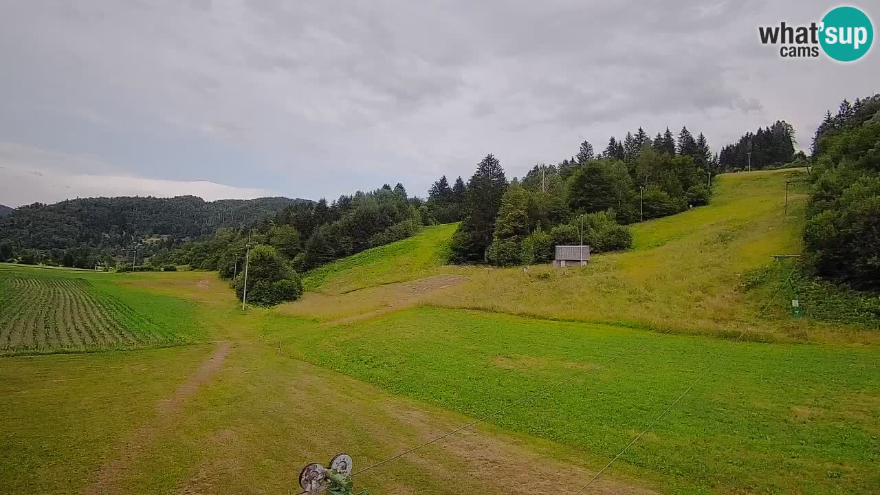 Webcam Smučišče Senožeta – Stazione sciistica a Srednja Vas vicino Bohinj