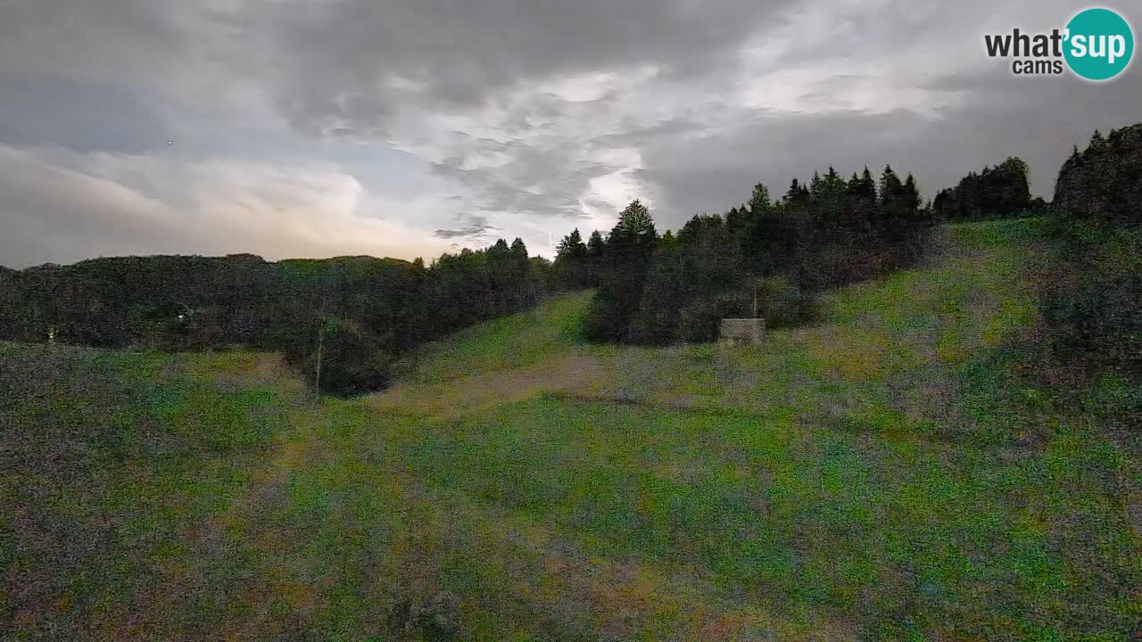 Webcam Smučišče Senožeta – Stazione sciistica a Srednja Vas vicino Bohinj