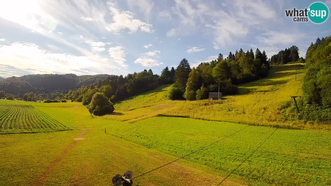 Webcam Smučišče Senožeta – Stazione sciistica a Srednja Vas vicino Bohinj
