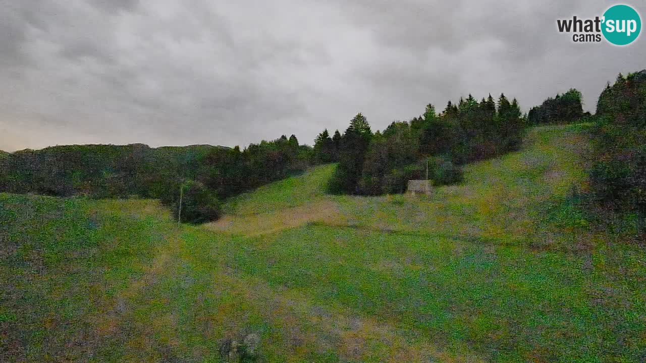Cámara web Smučišče Senožeta – Estación de esquí en Srednja Vas cerca de Bohinj