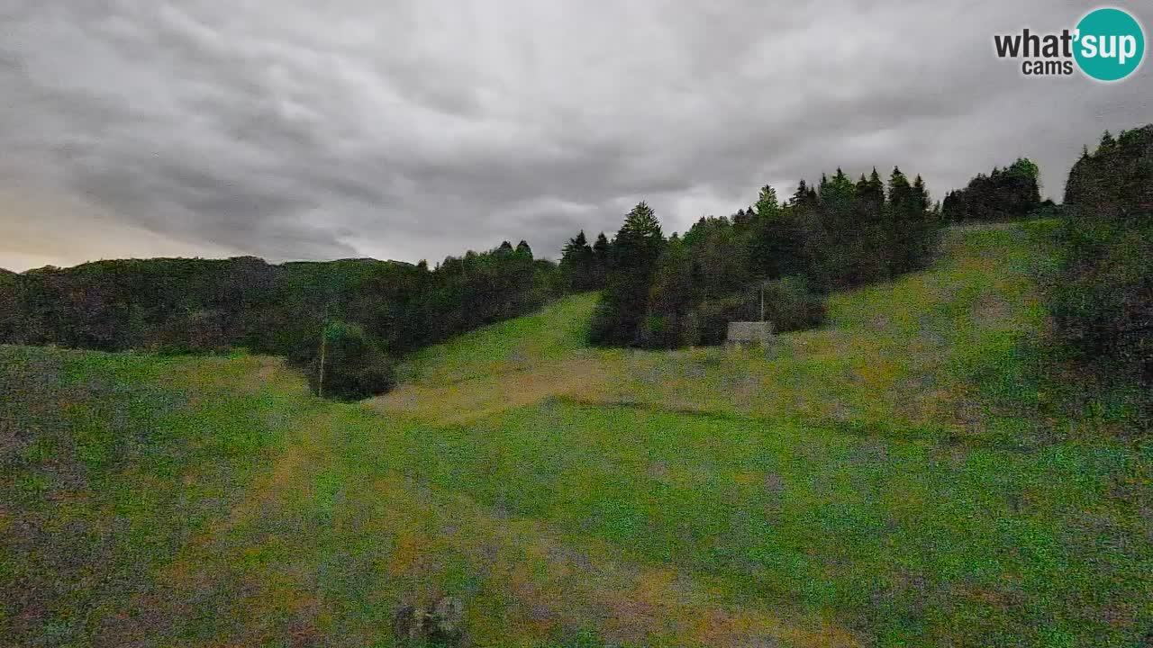 Webcam Smučišče Senožeta – Stazione sciistica a Srednja Vas vicino Bohinj