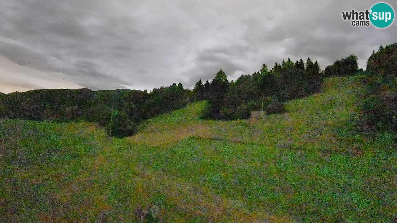 Webcam Smučišče Senožeta – Station de ski à Srednja Vas près de Bohinj