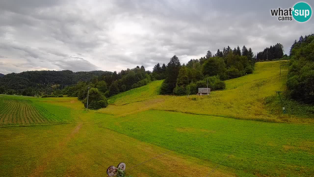 Webcam Smučišče Senožeta – Ski Resort Live View near Bohinj