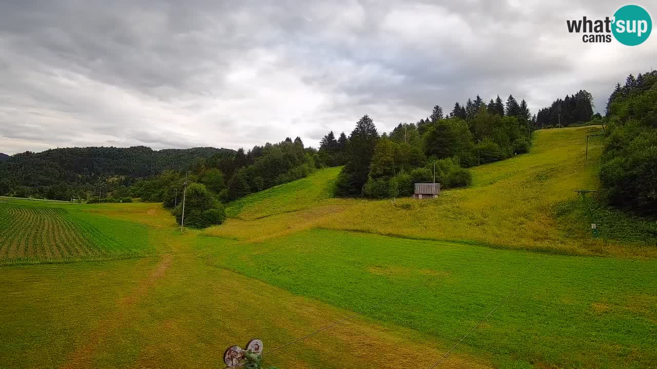 Webcam Smučišče Senožeta – Ski Resort Live View near Bohinj