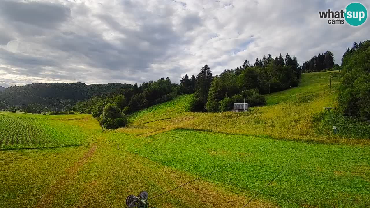 Webcam Smučišče Senožeta – Stazione sciistica a Srednja Vas vicino Bohinj