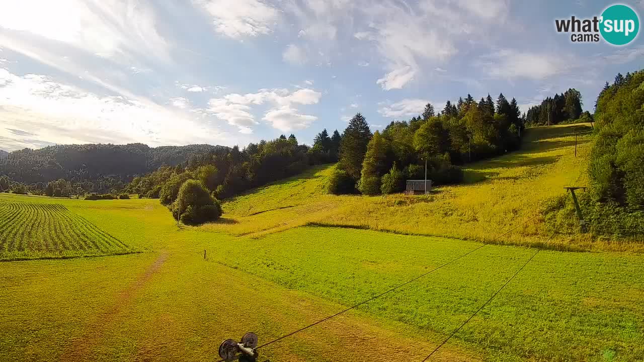 Webcam Smučišče Senožeta – Stazione sciistica a Srednja Vas vicino Bohinj