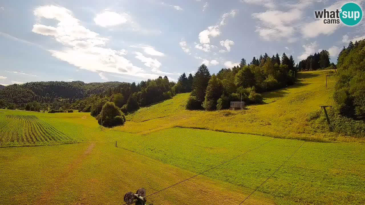 Webcam Smučišče Senožeta – Stazione sciistica a Srednja Vas vicino Bohinj