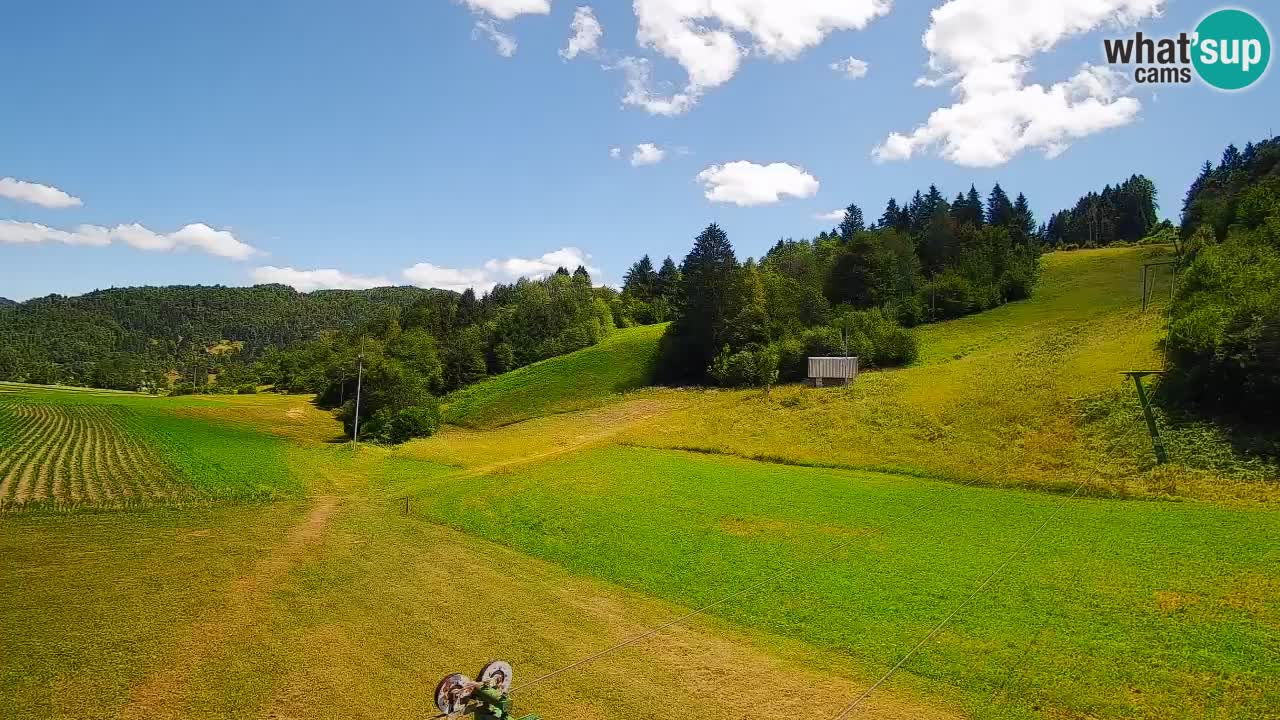 Webcam Smučišče Senožeta – Stazione sciistica a Srednja Vas vicino Bohinj