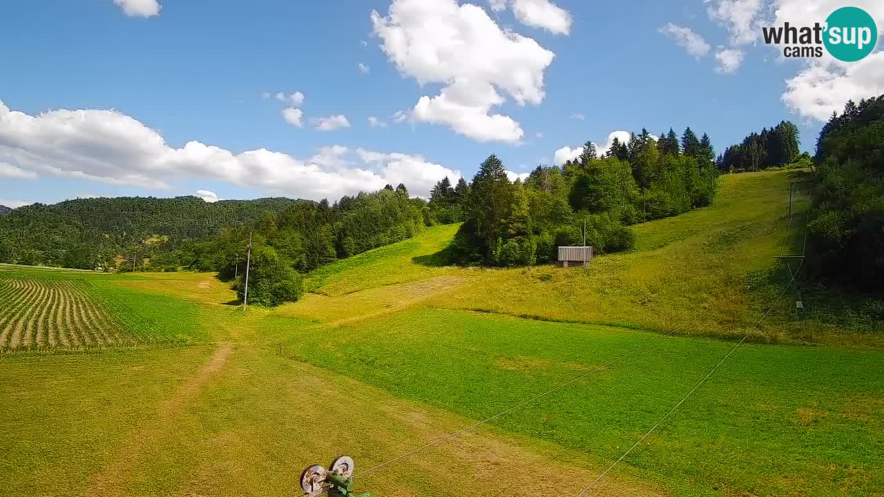 Webcam Smučišče Senožeta – Stazione sciistica a Srednja Vas vicino Bohinj