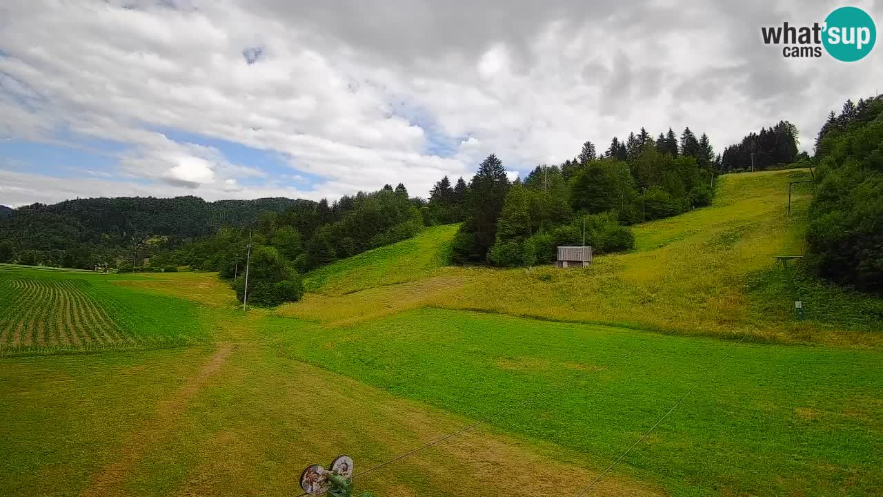 Webcam Smučišče Senožeta – Ski Resort Live View near Bohinj