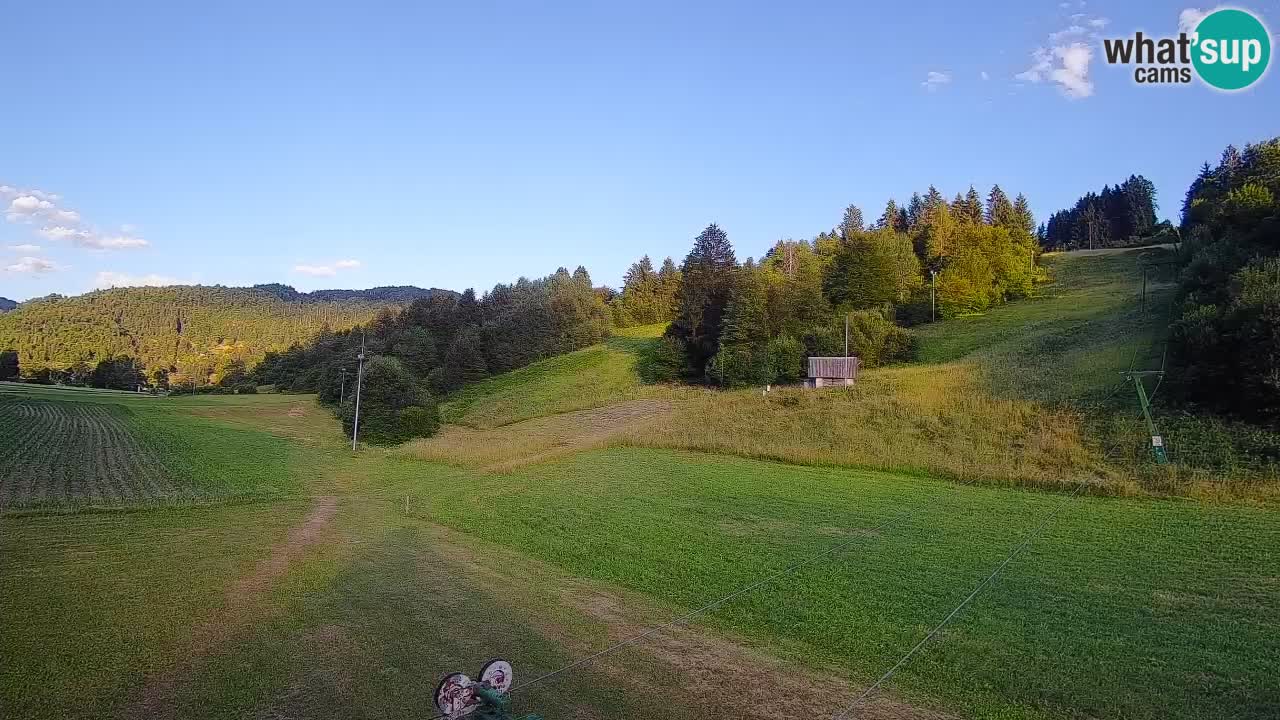 Webcam Smučišče Senožeta – Stazione sciistica a Srednja Vas vicino Bohinj