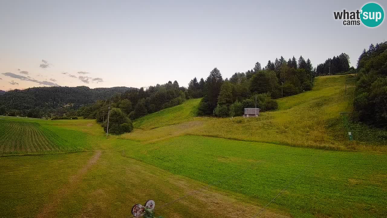 Webcam Smučišče Senožeta – Ski Resort Live View near Bohinj