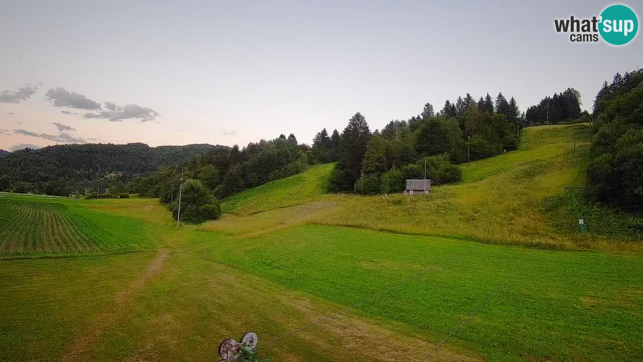 Webcam Smučišče Senožeta – Ski Resort Live View near Bohinj
