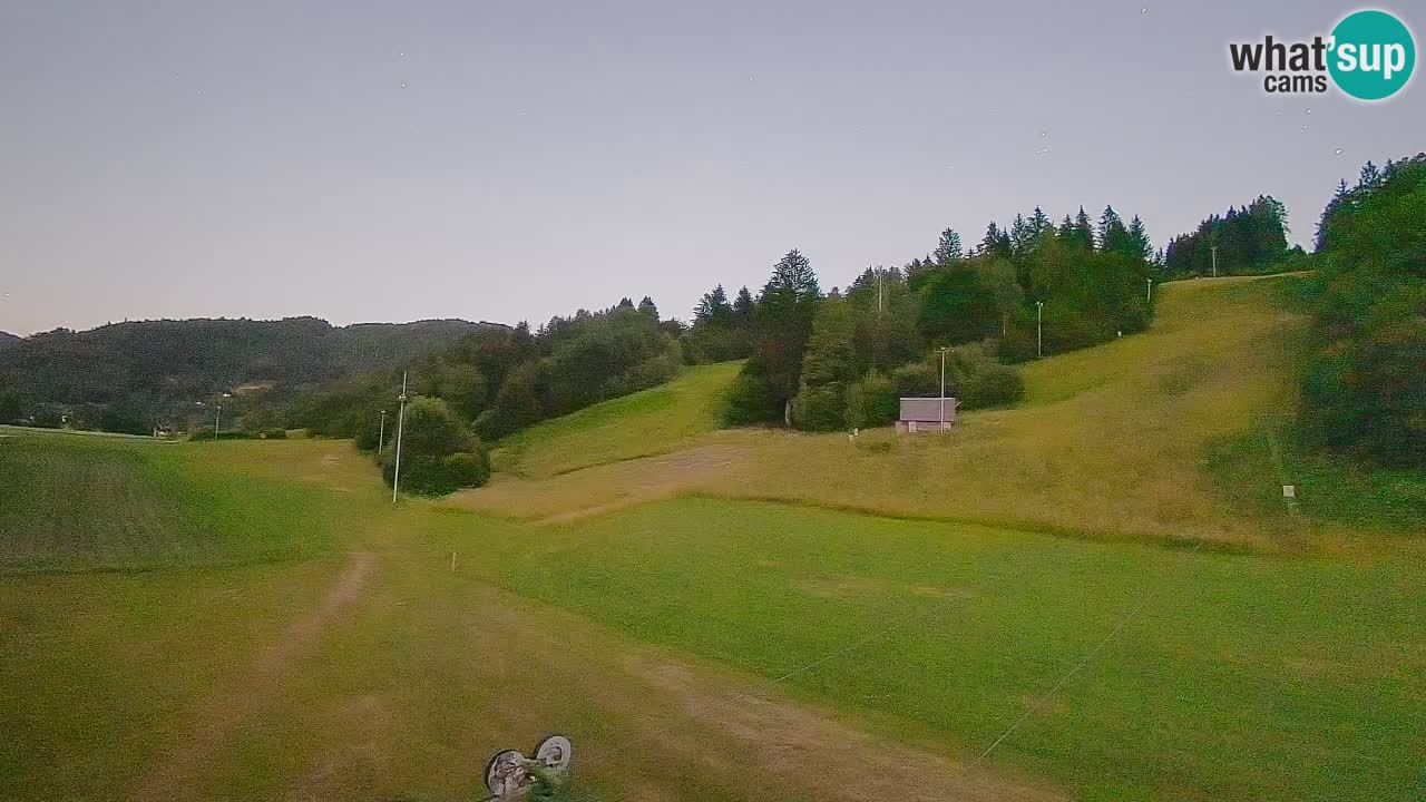 Webcam Smučišče Senožeta – Ski Resort Live View near Bohinj