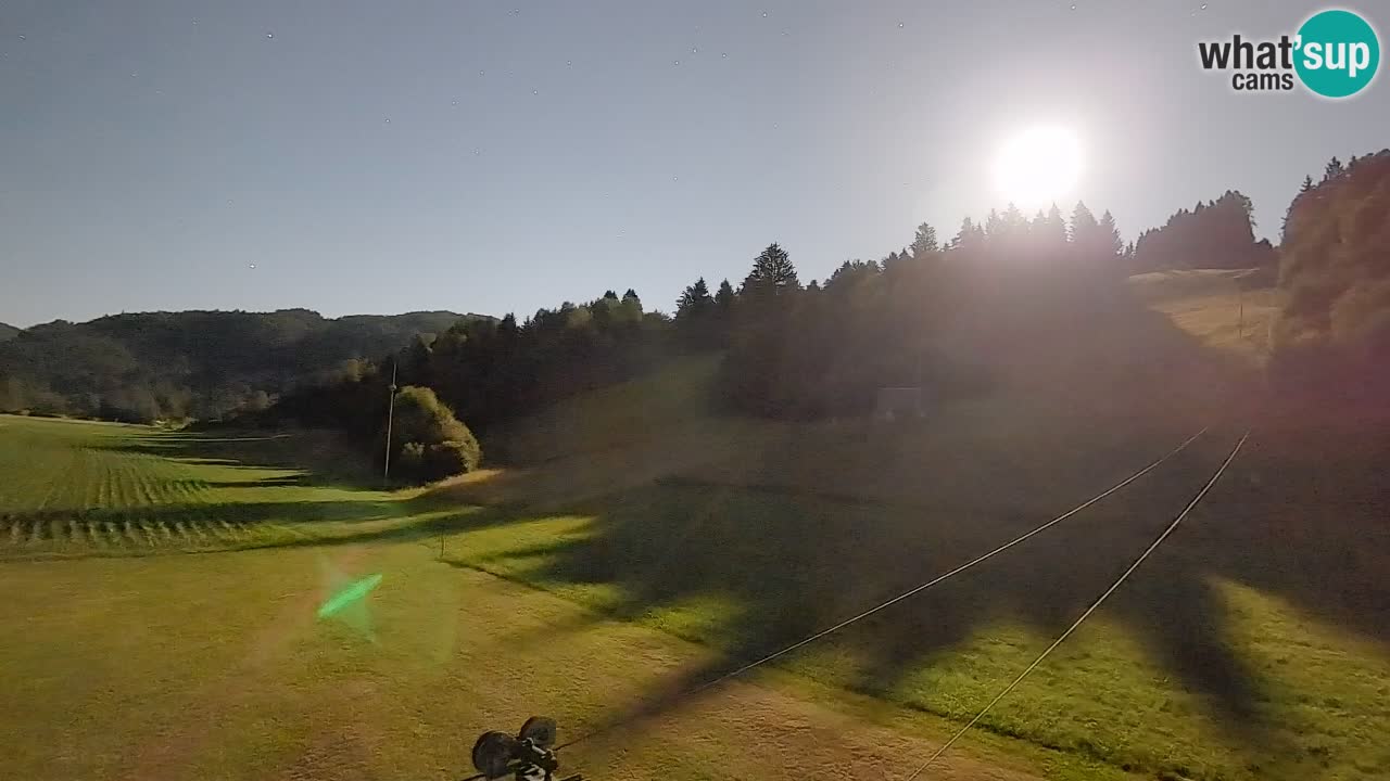 Webcam Smučišče Senožeta – Ski Resort Live View near Bohinj