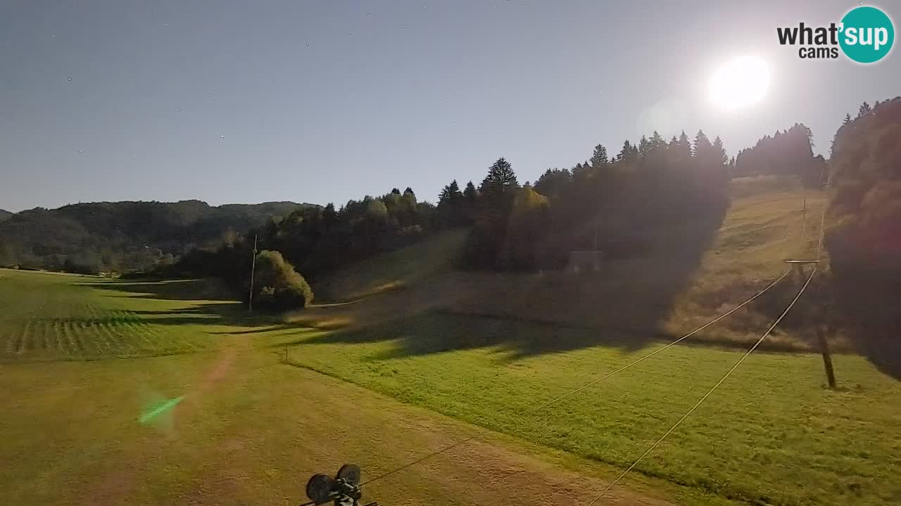 Webcam Smučišče Senožeta – Ski Resort Live View near Bohinj