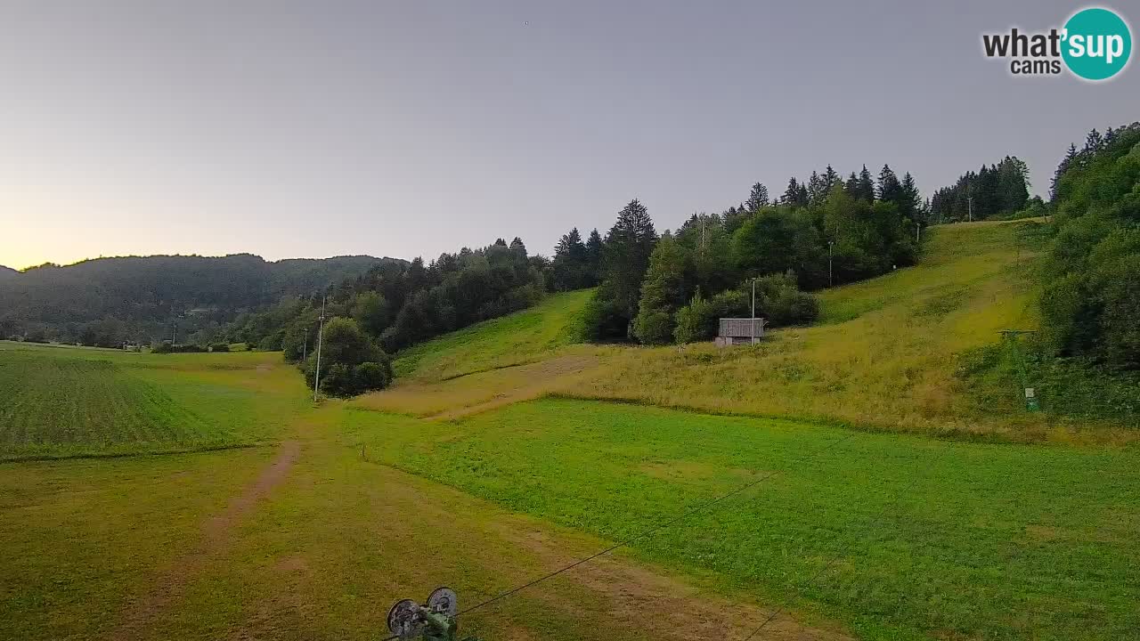 Webcam Smučišče Senožeta – Ski Resort Live View near Bohinj