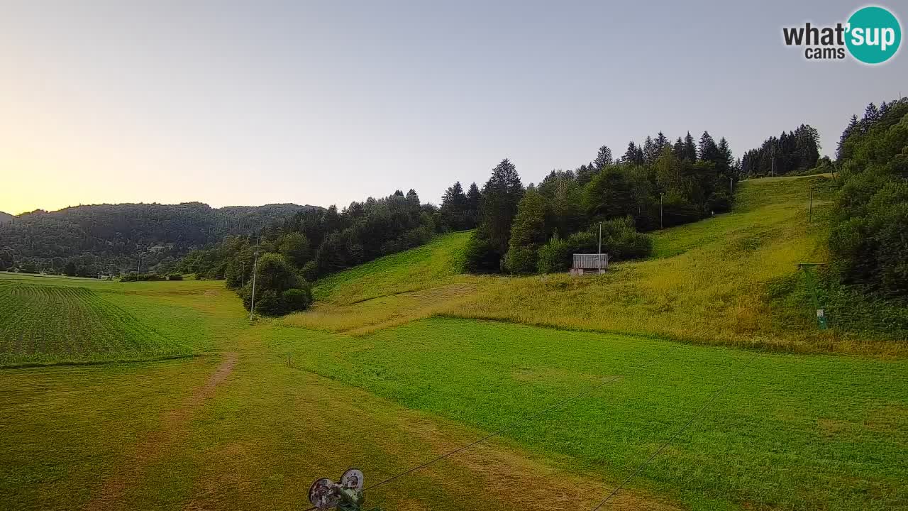 Webcam Smučišče Senožeta – Ski Resort Live View near Bohinj