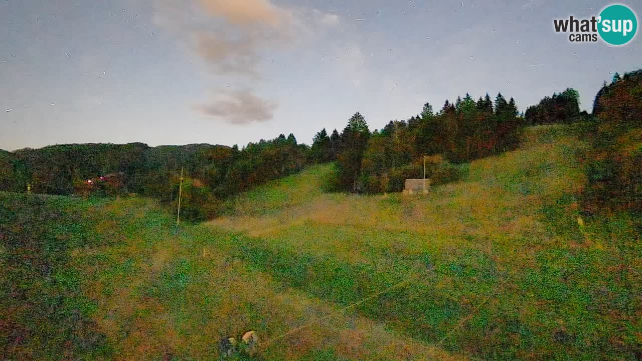Webcam Smučišče Senožeta – Ski Resort Live View near Bohinj