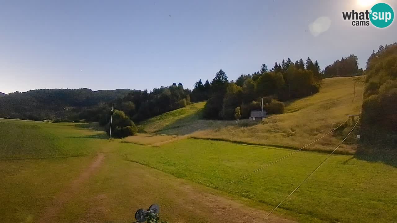 Webcam Smučišče Senožeta – Stazione sciistica a Srednja Vas vicino Bohinj
