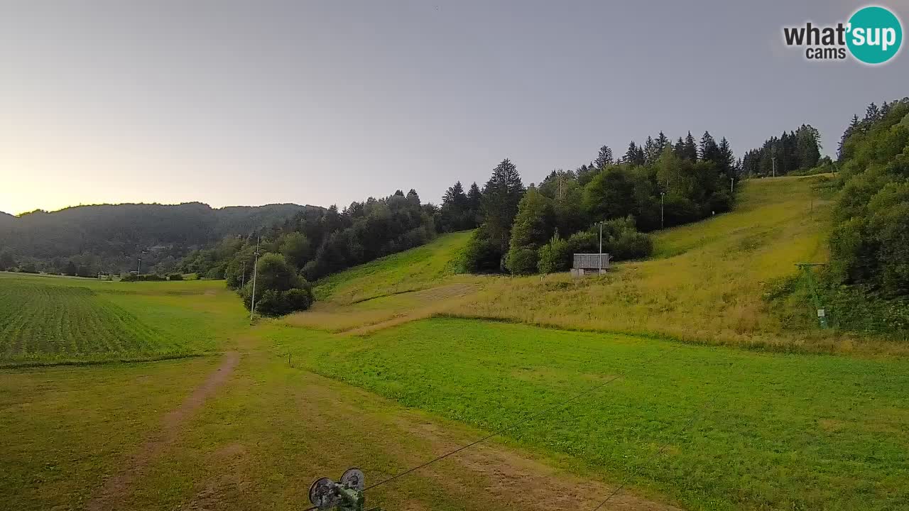 Webcam Smučišče Senožeta – Ski Resort Live View near Bohinj