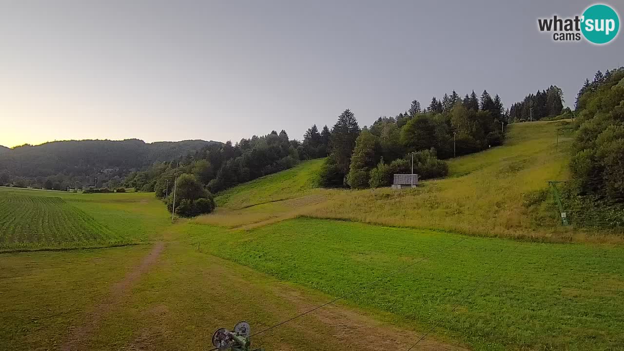 Webcam Smučišče Senožeta – Ski Resort Live View near Bohinj